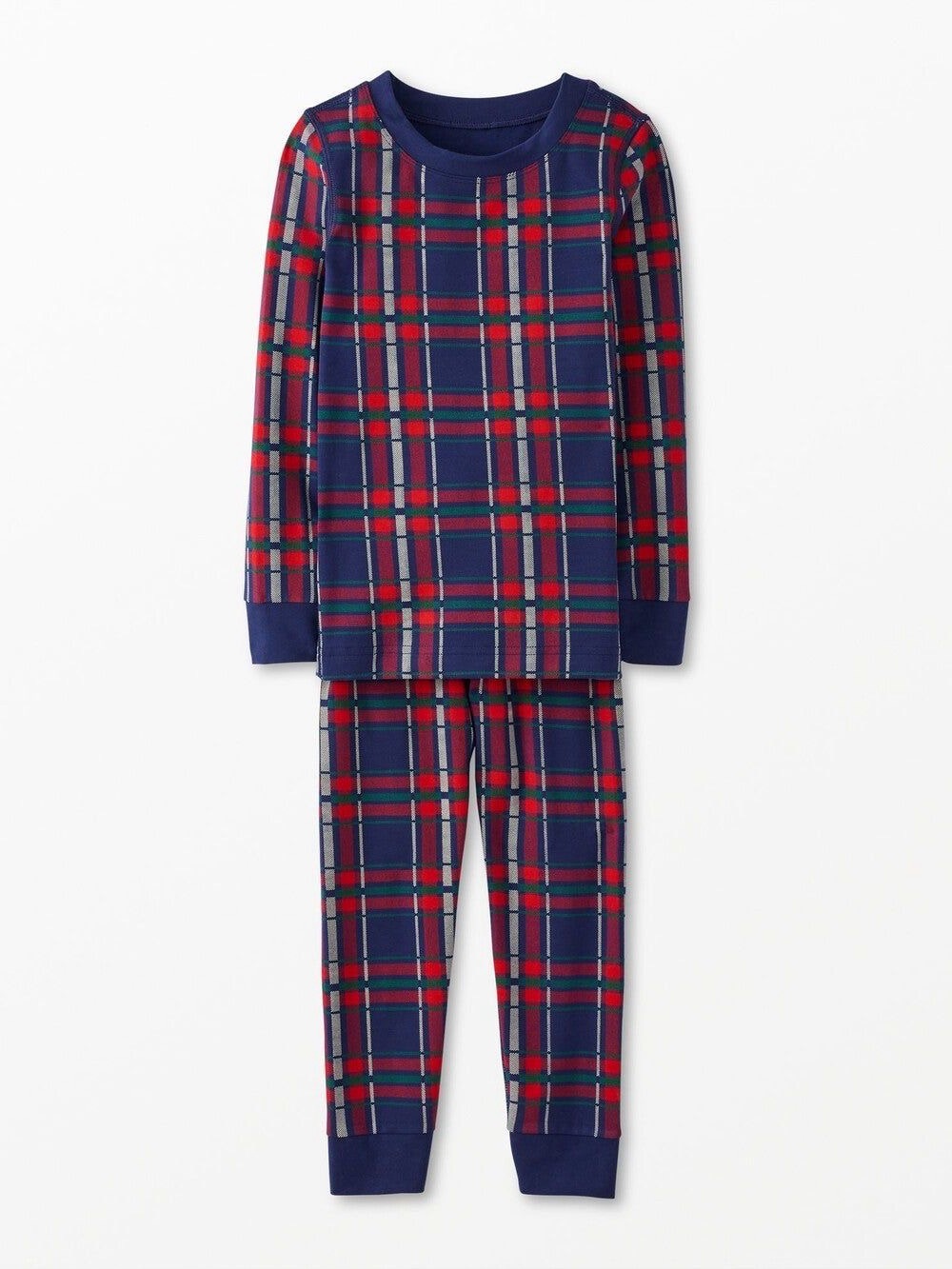 Hanna Andersson Christmas plaid pajamas